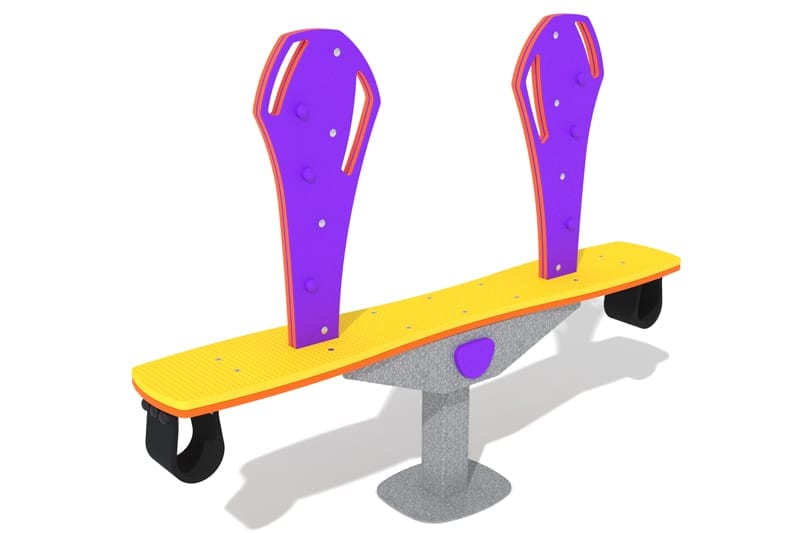 balance triple para areas publicas 3d