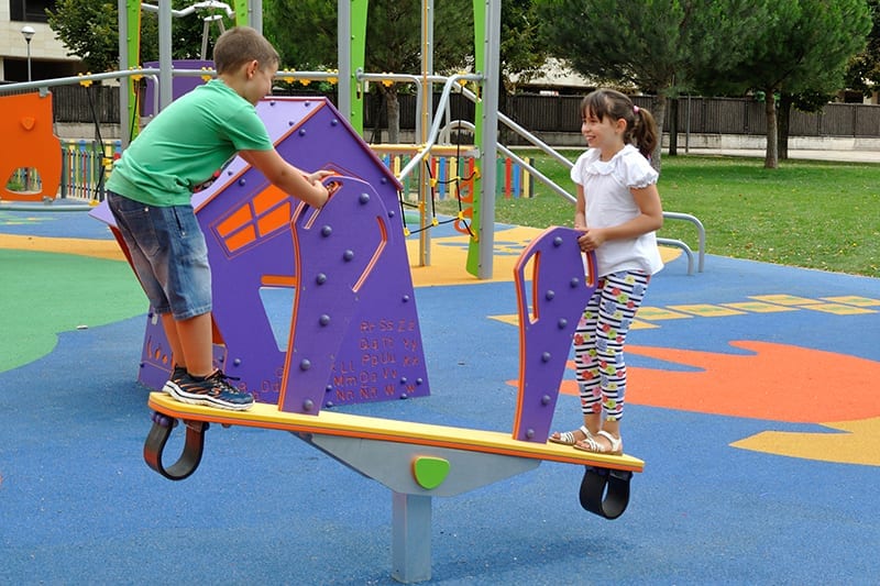 balance triple para areas publicas infantiles