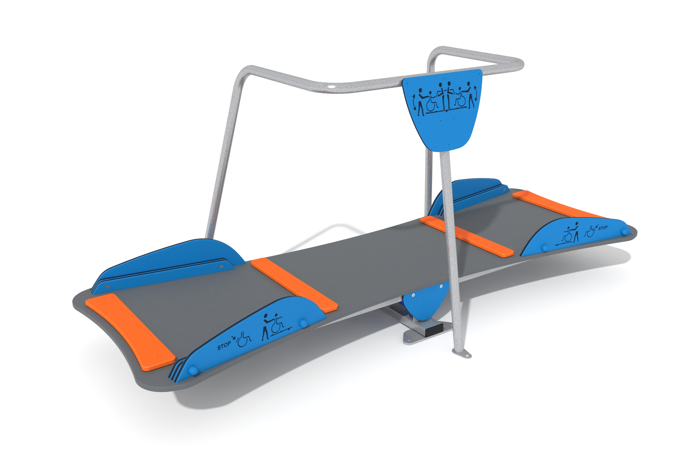 balance integracion sillas ruedas 3d