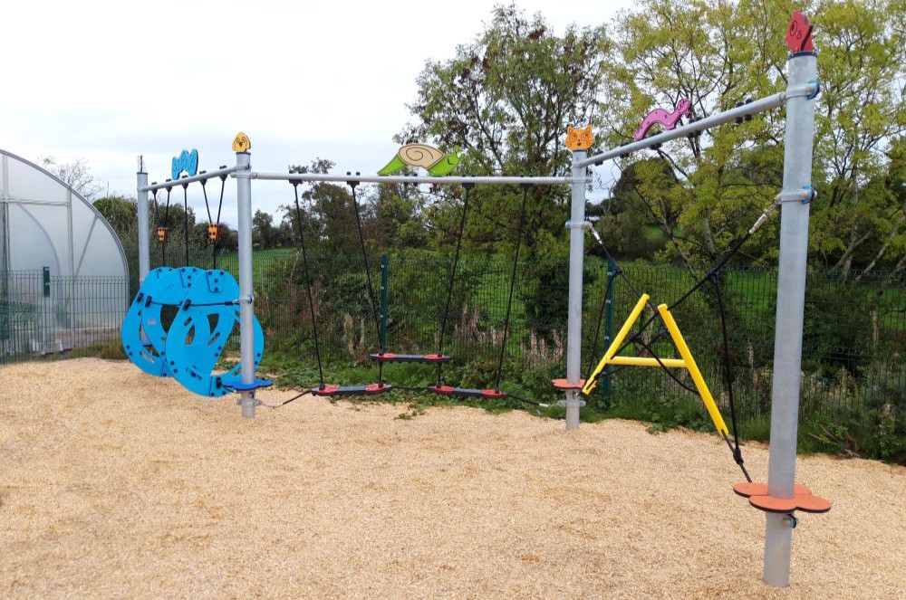 circuito cuerdas zig zag