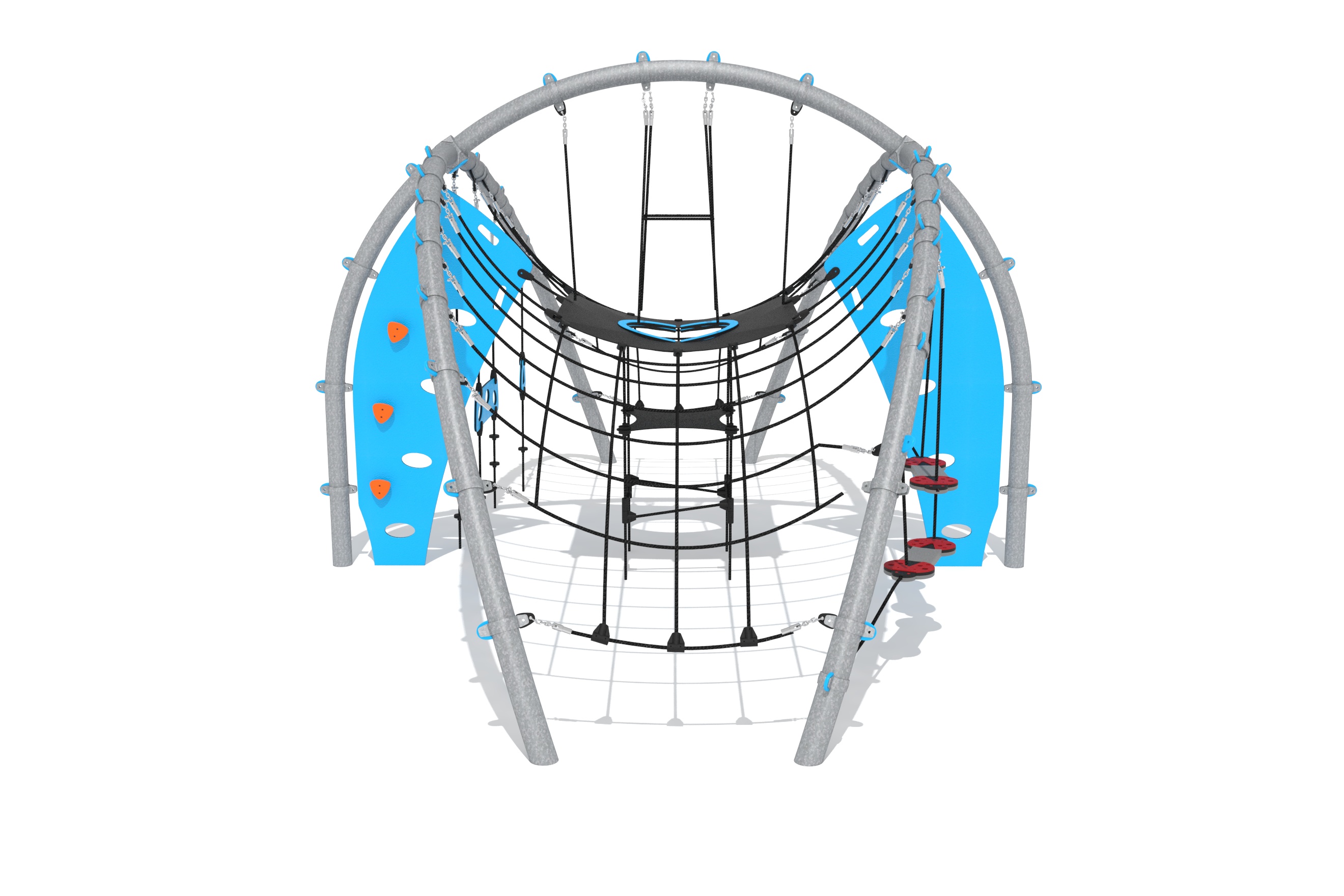 circuito de cuerdas boveda retos motrices