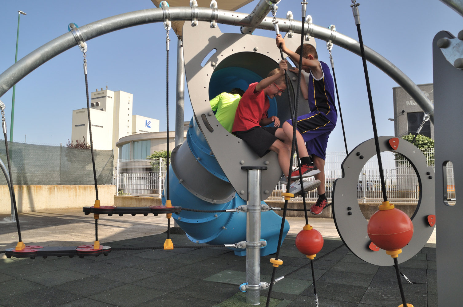 circuito de cuerdas escalada magica