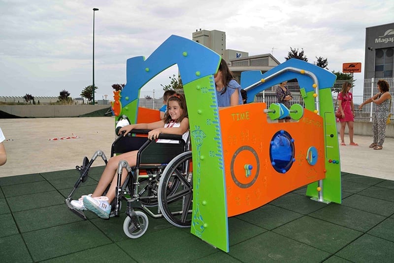 casita infantil adaptada para sillas de ruedas