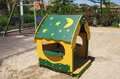 casita para parques infantiles exterior