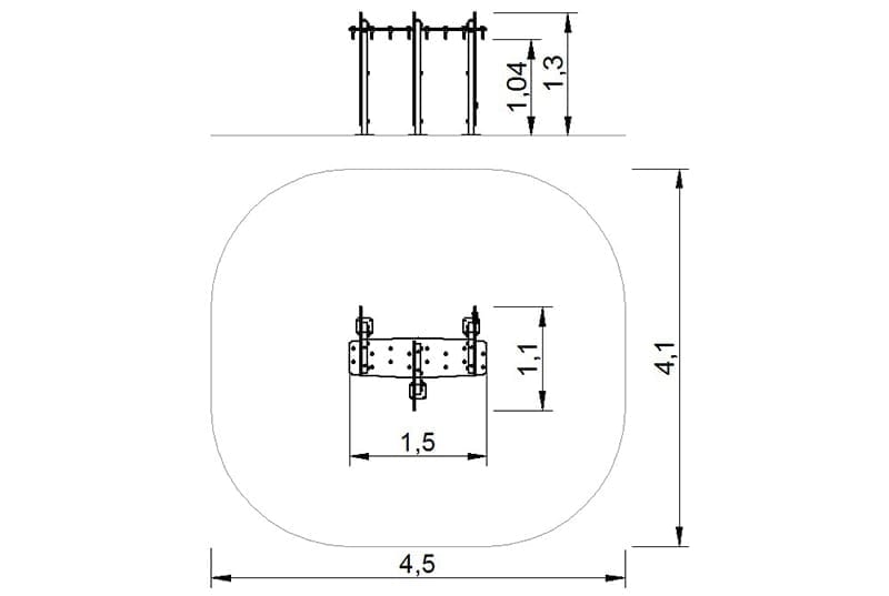 plano juego para colgarse para ninos pequenos 2d