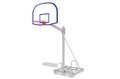 canasta baloncesto trasladable 3d