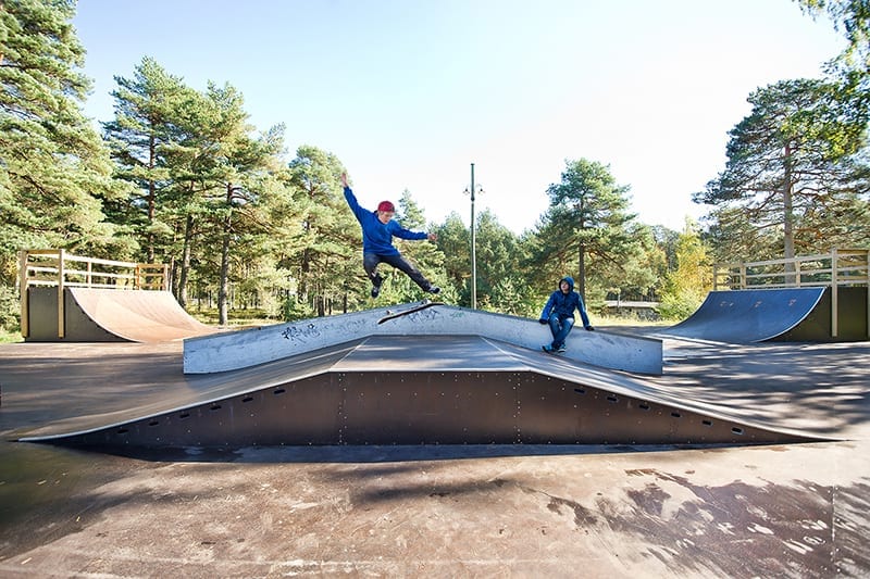 pistas para monopatines bmx y patines street sports