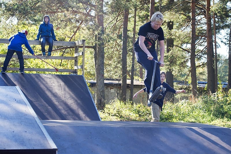 pistas para monopatines bmx y patines street sports