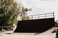 estructura half pipe deporte extremo