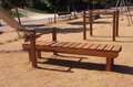 bancada abdominales exterior madera pino