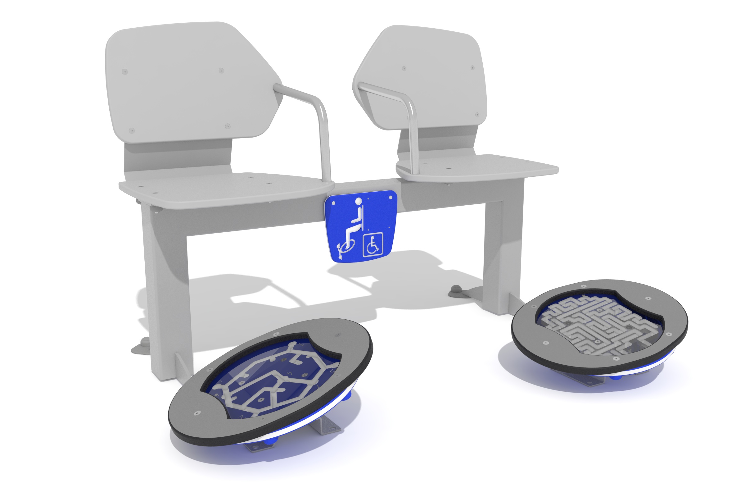 doble ejercicio habilidad movimiento pies ancianos 3d