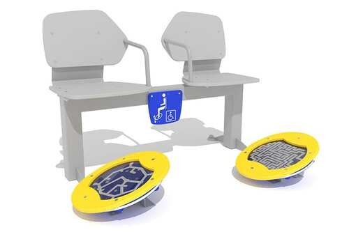 doble ejercicio habilidad movimiento pies ancianos 3d