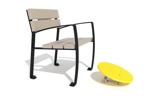 plato de bohler rehabilitacion parque publico 3d