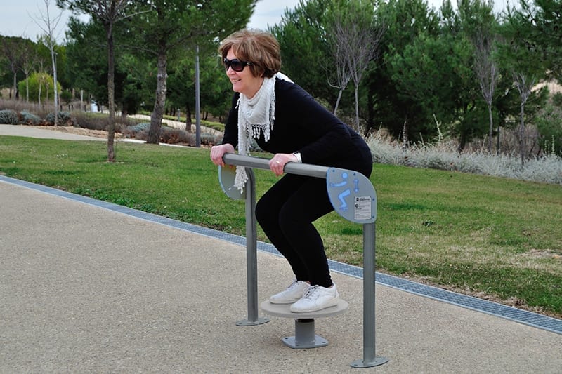 plato equilibrio para fortalecer la musculatura inferior