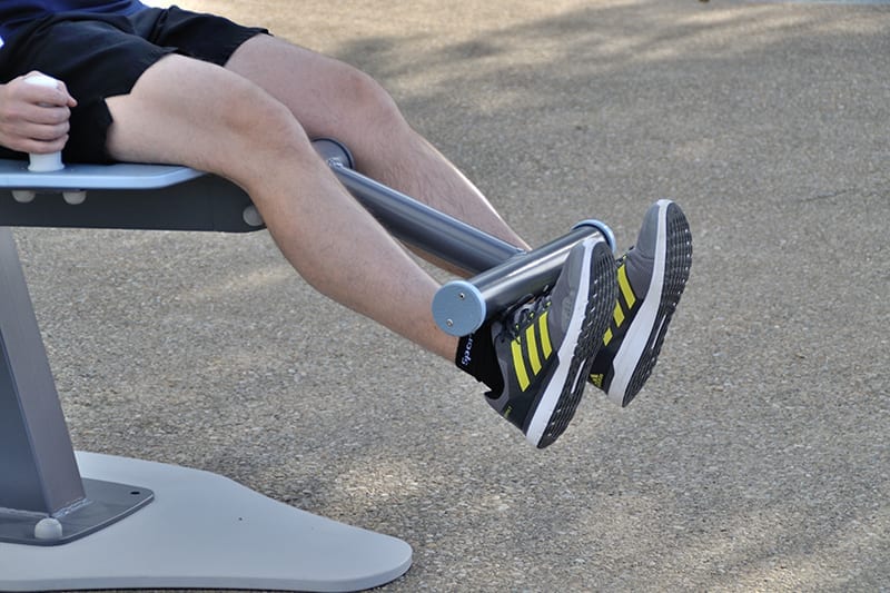 maquina flexion extension rodilla exterior