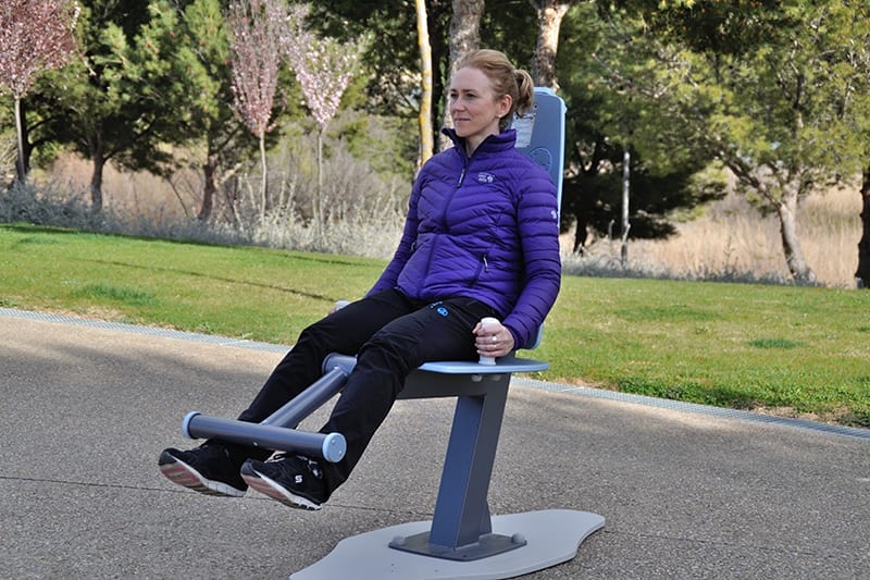 maquina flexion extension rodilla exterior