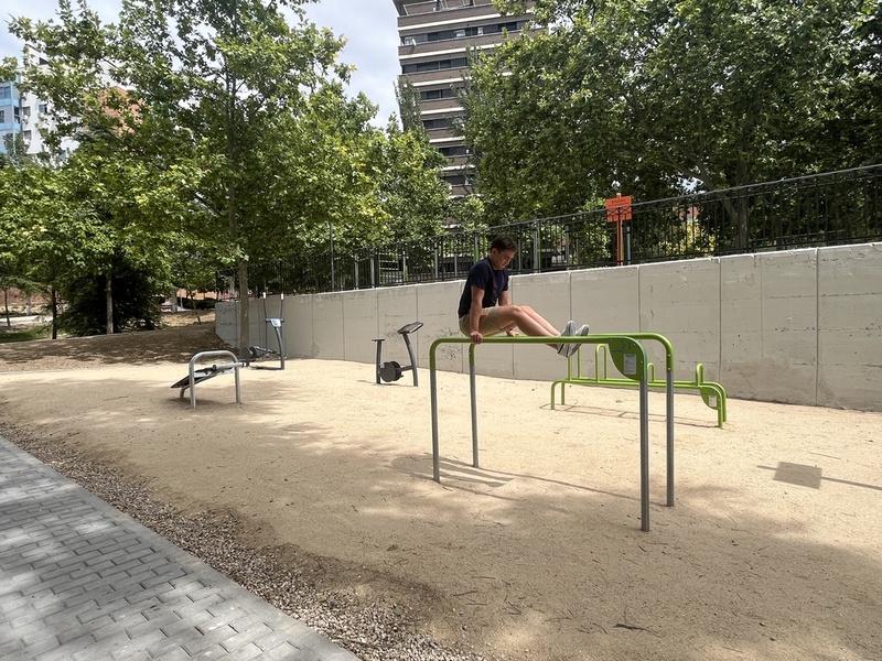 04 barras paralelas para ejercicio calistenia