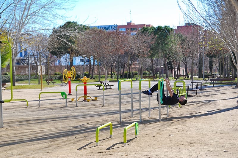 zona calistenia aire libre certificada