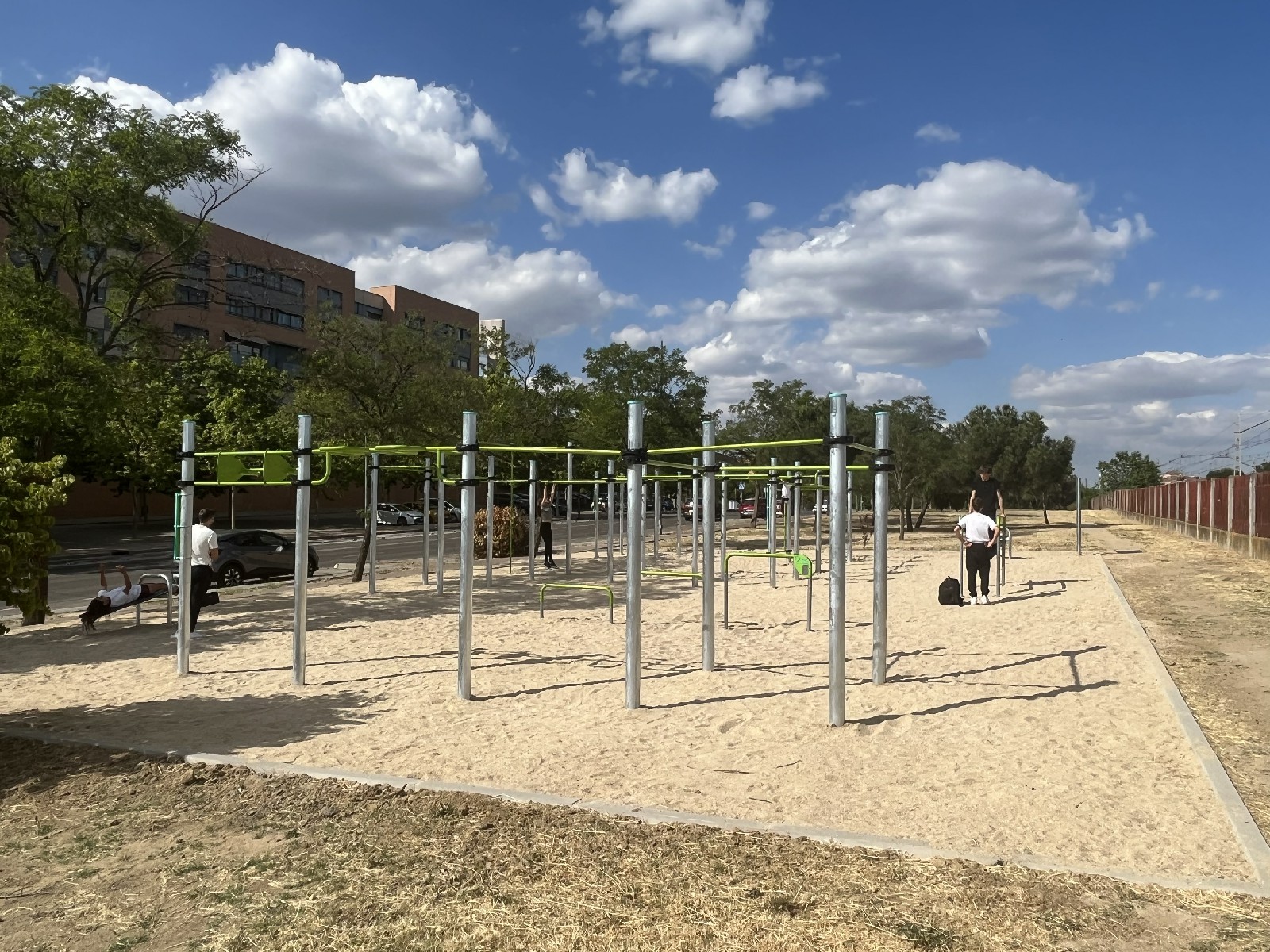 equipamiento street workout homologado para parques publicos