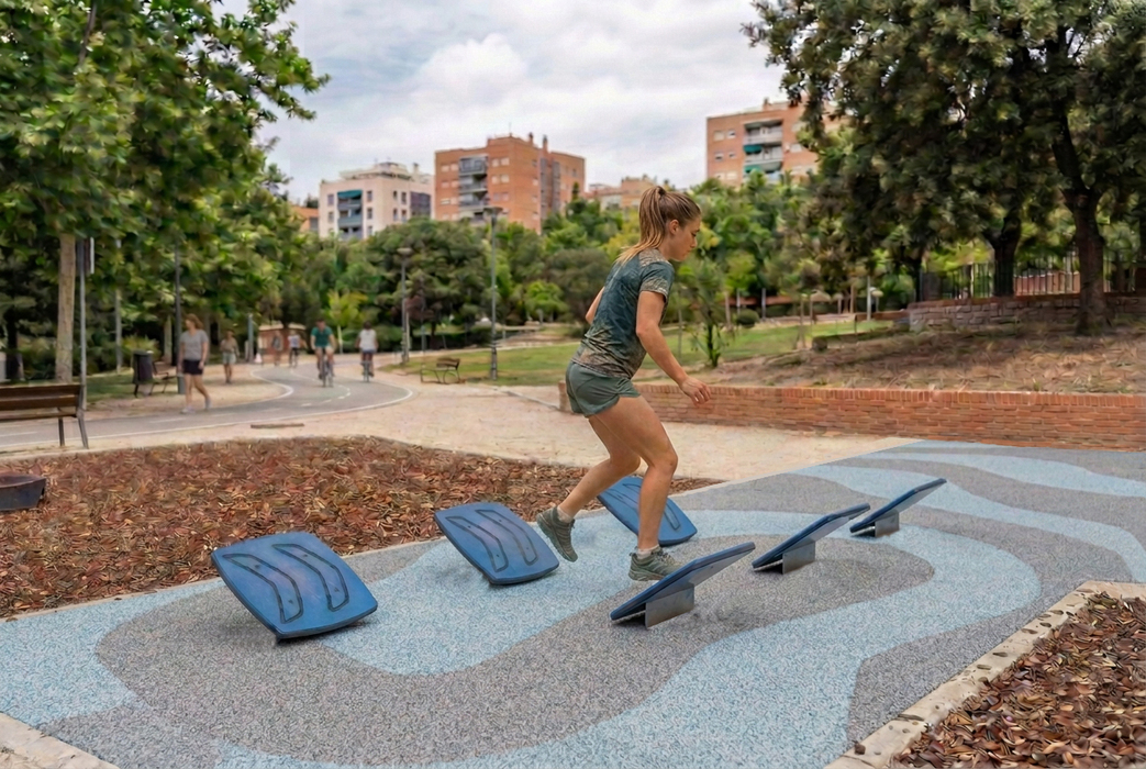 circuito ocr puntos equilibrio inclinados