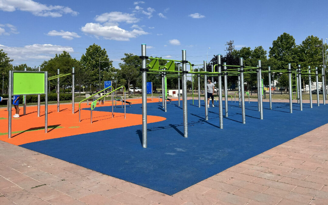 Tres nuevas áreas de calistenia en Alcorcón