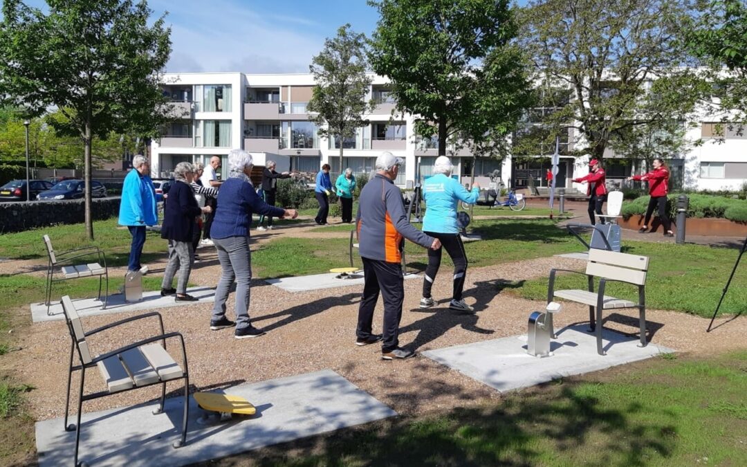 The outdoor  gym of Industrias Agapito, success in the Netherlands