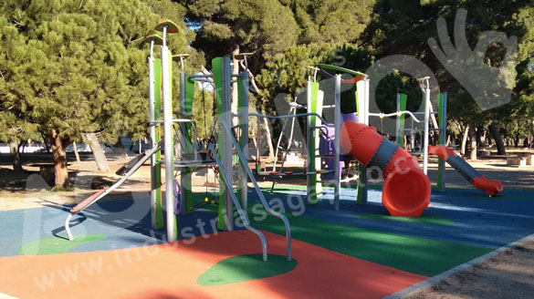Nuevo parque infantil y de calistenia en Playa Blanca, Lanzarote