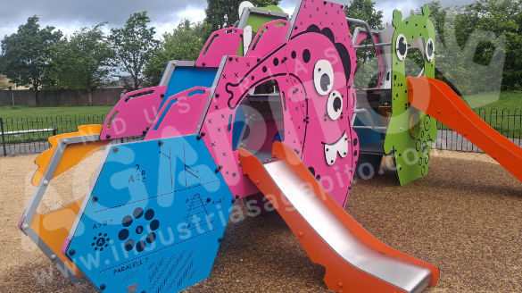 Nuevo parque infantil inclusivo en Irlanda del Norte