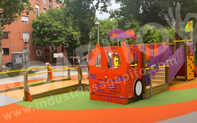 Nuevo parque inclusivo en el distrito madrileño de Villaverde