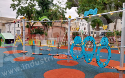 Estimulación temprana y renovación de parque en Tauste